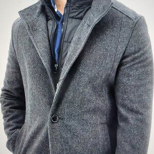 Daniel Hechter Wool Blend Mens Coat ~ 3X